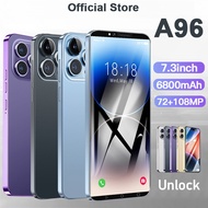 【Free Gift】Smartphone A96 Sales Original Large Sales 7.5-inch Full Screen 16GB+512GB Phone Original 