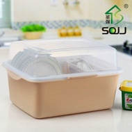 Extra-thick transparent flip-lid cupboard simple cupboard cupboard plastic multi-area package mail s