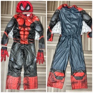 4-6 years 包順豐智能櫃 Free SF locker 迪士尼蜘蛛俠連體衫+帽+手套 Spider Man Spiderman Spider-man costume + hat+ gloves