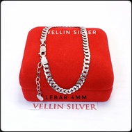 925 SILVER BRACELET WITH WHITE GOLD PLATED GENUINE 925 SILVER CARVED DRAGON SCALE BRACELET/