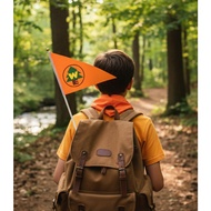 Wilderness Explorer Mini-Flag (21 cm x 14 cm) - Russel-inspired costume accessory