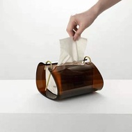 原創蟻丘紙巾盒/面紙套 亞克力+黃銅