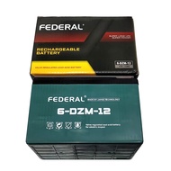 FEDERAL 6-DFM-12 ELECTRIC BIKE BATTERY