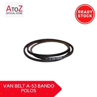 VanBelt V Belt Fan Belt V-BELT A-53 PLAIN BANDO - VAN BELT A-53 PLAIN BANDO
