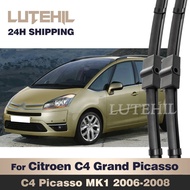 LUTEHIL Wiper For Citroen C4 Grand Picasso/C4 Picasso MK1 2006-2008 Front Wiper Blades Windshield Wi