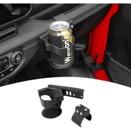 for 2024 Wrangler JL Drink Mount Holder for Jeep Wrangler JL JLU Gladiator JT 2024 up Black Interior