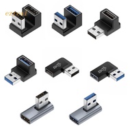 ez 90 Degree USB 3.0 A Male To Female Left Right Angled Adapter Connector Adapter