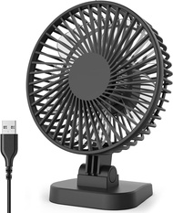 Small Personal Quiet Desktop Fan Adjustable Tilt Angle Portable Cooling Mini Fan