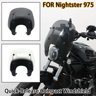 2023 Nightster 975 Motorcycle Quick-Release Compact Windshield FOR Harley Nightster 975 RH975 RH 975
