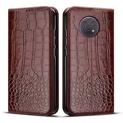 Leather Flip Wallet Case For Nokia X10 G10 G11 X20 X30 X100 G20 G21 G22 G42 G50 G60 G300 G310 G400 E