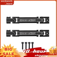 For FMS FCX24 Metal Steel Drive Shaft CVD 1/24 RC Crawler Car Upgrades Parts Accessories