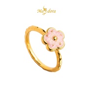 MASDORA 999 Gold Ring Rings Cincin Emas ~ Jolly Flower (EMAS 999/24K)