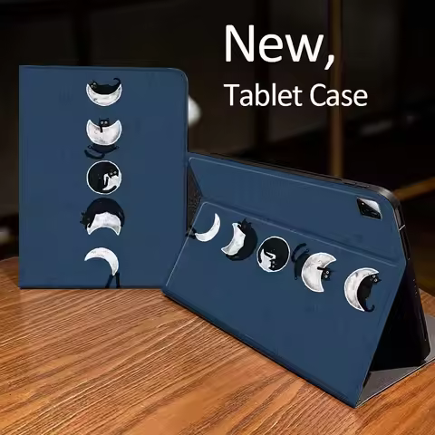 Black Cat Group Cartoon For Xiaomi Mi Redmi Pad 2 4 5 7S 6S 6 7 8 Plus SE Pro K 2025 inch 8.7 11 Tab