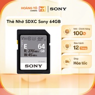 Sony 64GB SDXC Memory Card 270MB/45MB/S (SF-E64//T ET4) | Genuine new