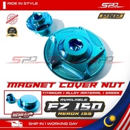 FZ Engine Magnet Cover Nut I Ori Titanium I Alloy Material PNP For YAMAHA FZ 150