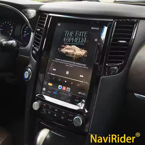 For Infiniti FX35 FX37 FX50 QX70 QX80 2009-2019 Android 15 Car Radio Multimedia Video Player GPS Nav