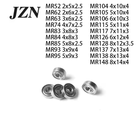 2PCS/10PCS 440 stainless steel bearing SMR52 SMR62 SMR63 SMR74 SMR83 SMR84 SMR85 SMR93 SMR95 SMR104