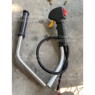 Tay ga mỏ vịt máy cắt cỏ tay lái trái máy cắt cỏ