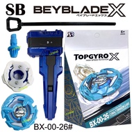Mainan Gasing SB Beyblade X BX-00-26 Unicorn Sky Nail 2-60C XTREME Gear Sports With Launcher S3 Bran