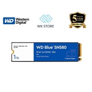 SSD Western Digital Blue SN580 1TB NVMe Gen 4x4 New Warranty 60T