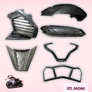 YAMAHA NVX155 V2 NVX 155 ACCESSORIES COVER CARBON BLACK COVER PARTS SET VIETNAM CARBON CF motor acce