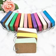 Thickened Ring Buckle Portable Pinyin Card Paper Color Blank Word Notes Book Notes Drawing Book