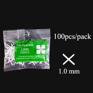 【LOCAL STOCK】1.0mm Cross Tile Spacer Marble Spacer Mosaic Spacer Tile Spacer  (±100pcs/pack)