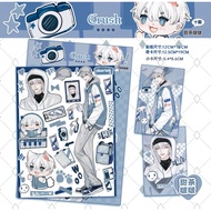 Cartoon Boy Girl Cute Design Stickers Hand Account Available