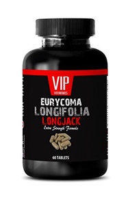 [USA]_VIP VITAMINS Tongkat Ali - EURYCOMA LONGIFOLIA - Increases muscle strength (1 Bottle - 60 Caps