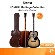 Kazuki KOM45L Heritage Collection Acoustic Guitar กีตาร์โปร่ง Acoustic Guitar
