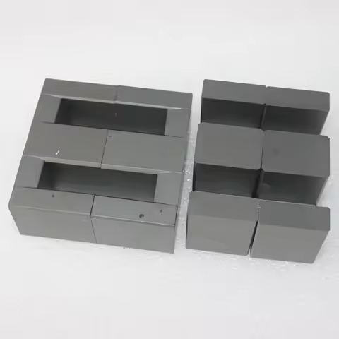 1 Set EE Type Transformer Ferrite Magnetic Core Coil Former EE50 EE55B EE65B EE70B EE80 EE85A EE85B