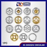 1PC Stainless Circular Design Stainless Ring Stainless Design Gate Railings Stainless Steel