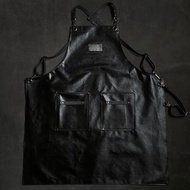 黑色防水防油防染膏圍裙