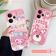 Realme 14 14t 5g 2025 C75 C75x Note 60 60x Sanrio Character Rubber Case Silicone Tpu Casing