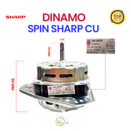 DINAMO SPIN SHARP | DINAMO PENGERING SHARP | DINAMO MESIN CUCI 2TABUNG SHARP | MOTOR SPIN SHARP