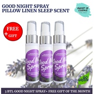 Bhutan Lavender Pillow Mist Bundle Spray Deep Sleep at Night Lavender Chamomile Scent Refreshed Rest