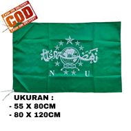 Bendera NU Nahdhatul Ulama Besar Kecil 80x120cm