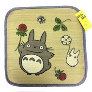 【現貨+預購】龍貓/TOTORO：日本製造！草蓆/涼蓆＊坐墊(尺寸：40×40CM)_免運。