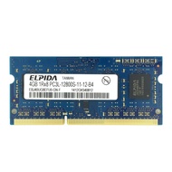 ELPIDA 4GB DDR3 1600MHZ 1RX8 PC3L-12800S 1.35V For Laptop RAM Memory