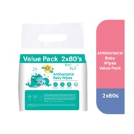 BZU BZU AntiBacterial Baby Wipes (30pcs/160pcs)