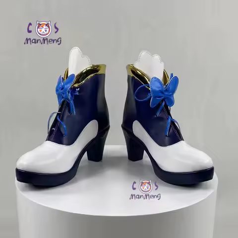 Game Aikatsu Stars! Nijino Yume Cosplay Shoes Sweet Short Boots Party Carnival Men's and Women's Fas