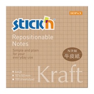 [Corner Study Room] N Times Stickers 61216 Kraft Paper Notebook 4 "x4" (101x101mm) Grid Line 100 She