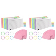 [ Store] Exclusive600 Pack Index Cards 3inch X 5inch Ruled Index Cards with Ring Colored Lined Flash