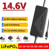 14.6A 1A 2A 3A 4A 5A 6A 8A10A 15A LiFePo4 LFP Battery Charger Adapter Battery Charger Adapter Bms 4S