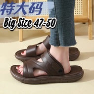 Latest Big Men Slides Sandal Extra Large Slipper XXL Selipar Lelaki baru Outoor Sandal 47-50 大码型男外穿凉
