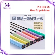 PRIND 9S Badminton Grip 𝗔𝗻𝘁𝗶 𝗦𝗹𝗶𝗽 Overgrip Pelapik Raket Badminton Serap Peluh Tahan Lama GO