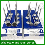 16PCS 06J109601C 06J109611C 029VA31891000 029VE3189000 EA888 Gen3 Engine Intake Exhaust Valves Set F