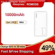 ROMOSS PSP10 Power Bank 10000mAh Portable Charger External Battery 10000 mAh Powerbank For Xiaomi iPhone ( HOT SELL) Payne Edith