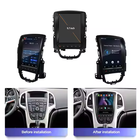 9.7'' SCREEN Android 10.1 1GB 16GB Car Stereo Radio GPS Navigation WIFI Mirrorlink FM RDS Caplay For