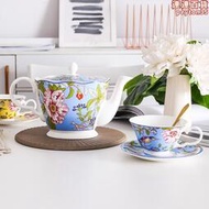 英國高檔骨瓷英式下午茶具套組歐式茶壺咖啡杯碟紅茶陶瓷創意